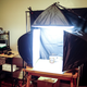 Cheap softboxes from Amazon and LED bulbs from home depot with dimmers. Works well though!